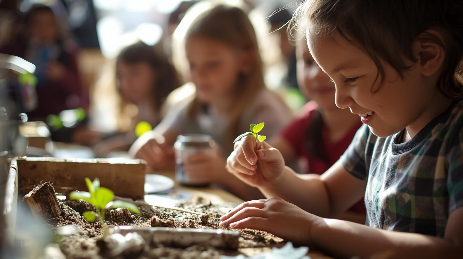 חוג תמונה טו בשבט ילדים אמייתים